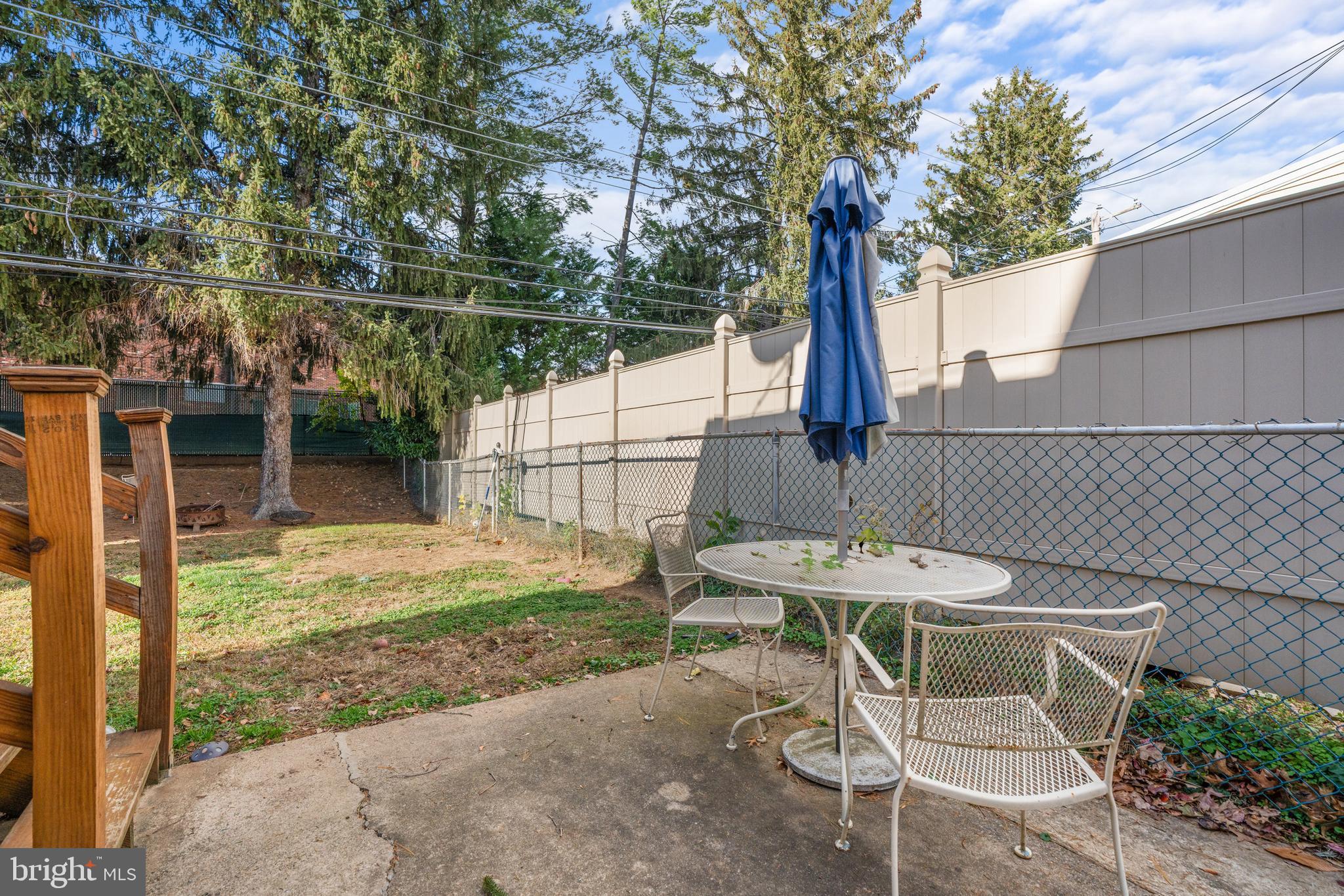 1614 Blackrock Road Swarthmore, PA 19081 - Photo 30 of 31 a patio with table and chairs