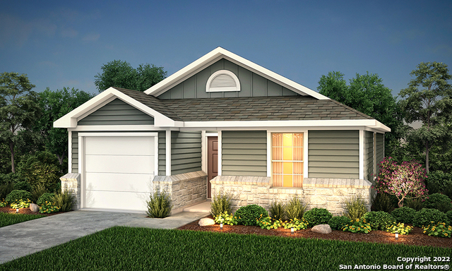 3210 Rancho Grande San Antonio, TX 78224 - Photo 1 of 1 a front view of a house with a yard and garage