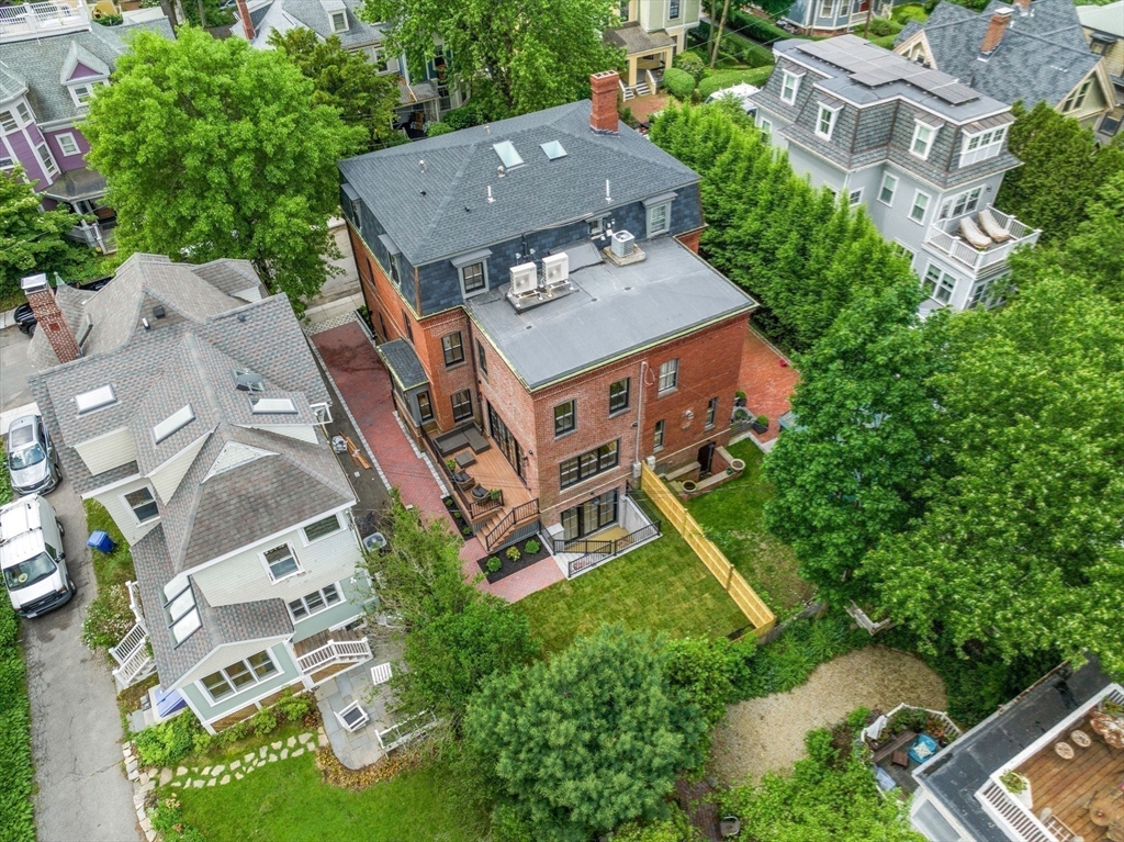 41 Waverly Street Brookline, MA 02445 - Photo 34 of 38 an aerial view of a house