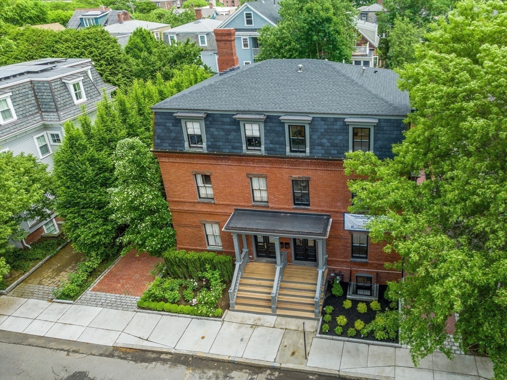 41 Waverly Street Brookline, MA 02445 - Photo 35 of 38 a house view with a garden space
