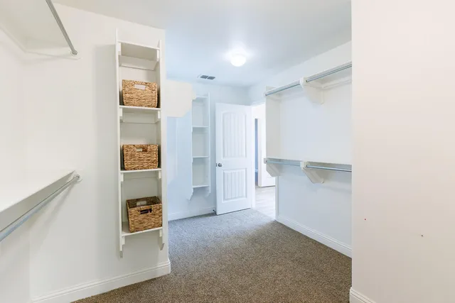a view of livingroom with hallway