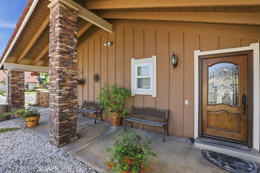 1340 Cadwell Court Riverside, CA 92506 - Photo 10 of 63 a view of front door of house with outdoor seating