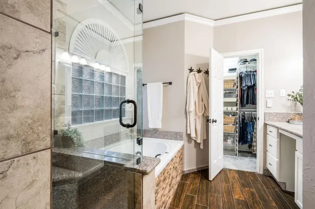 a kitchen with a sink stove and refrigerator