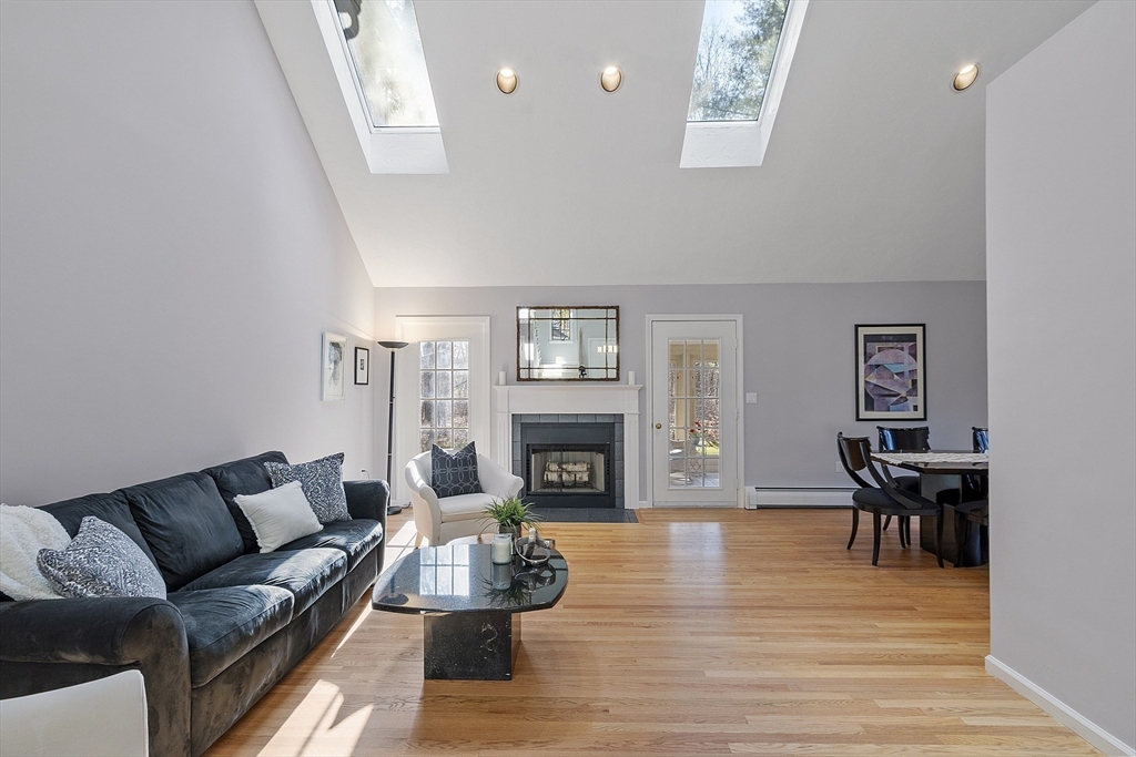 34 Pickman Drive Bedford, MA 01730 - Photo 8 of 38 a living room with fireplace furniture and fireplace