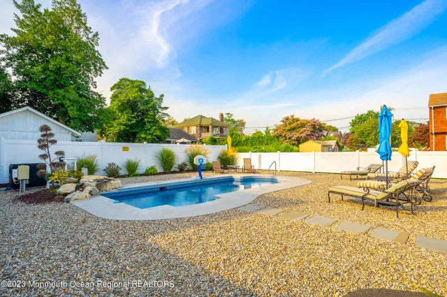 a kitchen with lots of counter top space