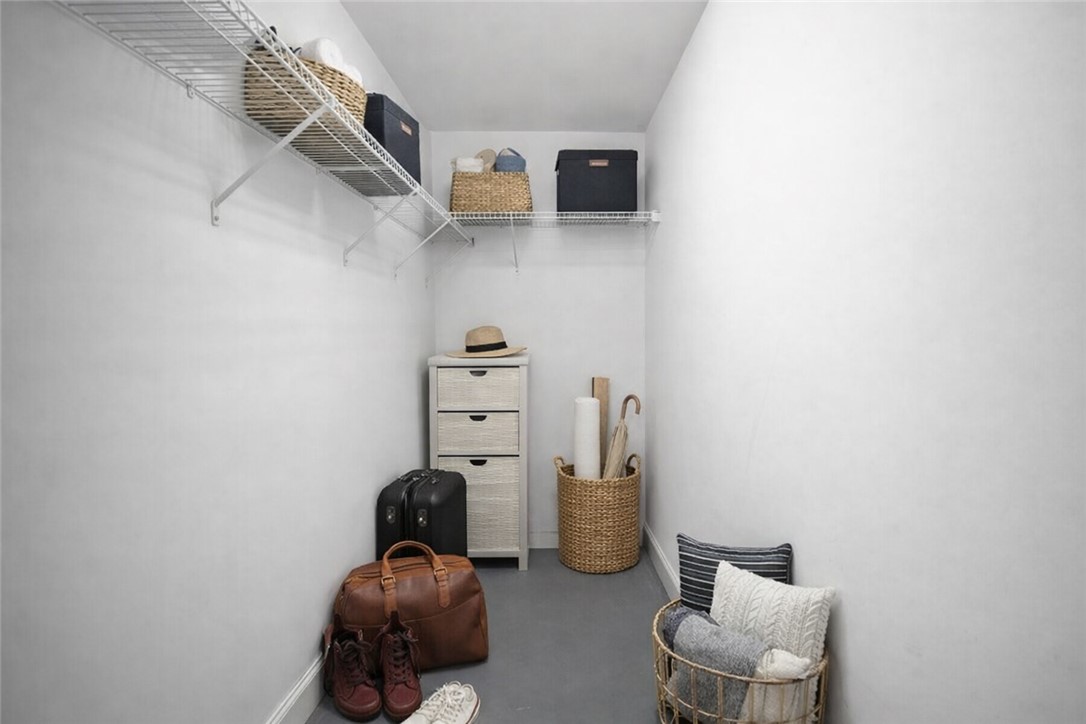 132 Regatta Drive Anderson, SC 29625 - Photo 36 of 50 Functional closet space provides ample storage solutions. This home has great storage for all your belongings. This back wall can be easily removed for more storage. Some suggestion if desired would be another laundry room or wine cellar.