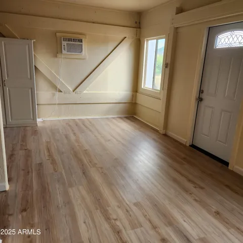 a view of a walk in closet