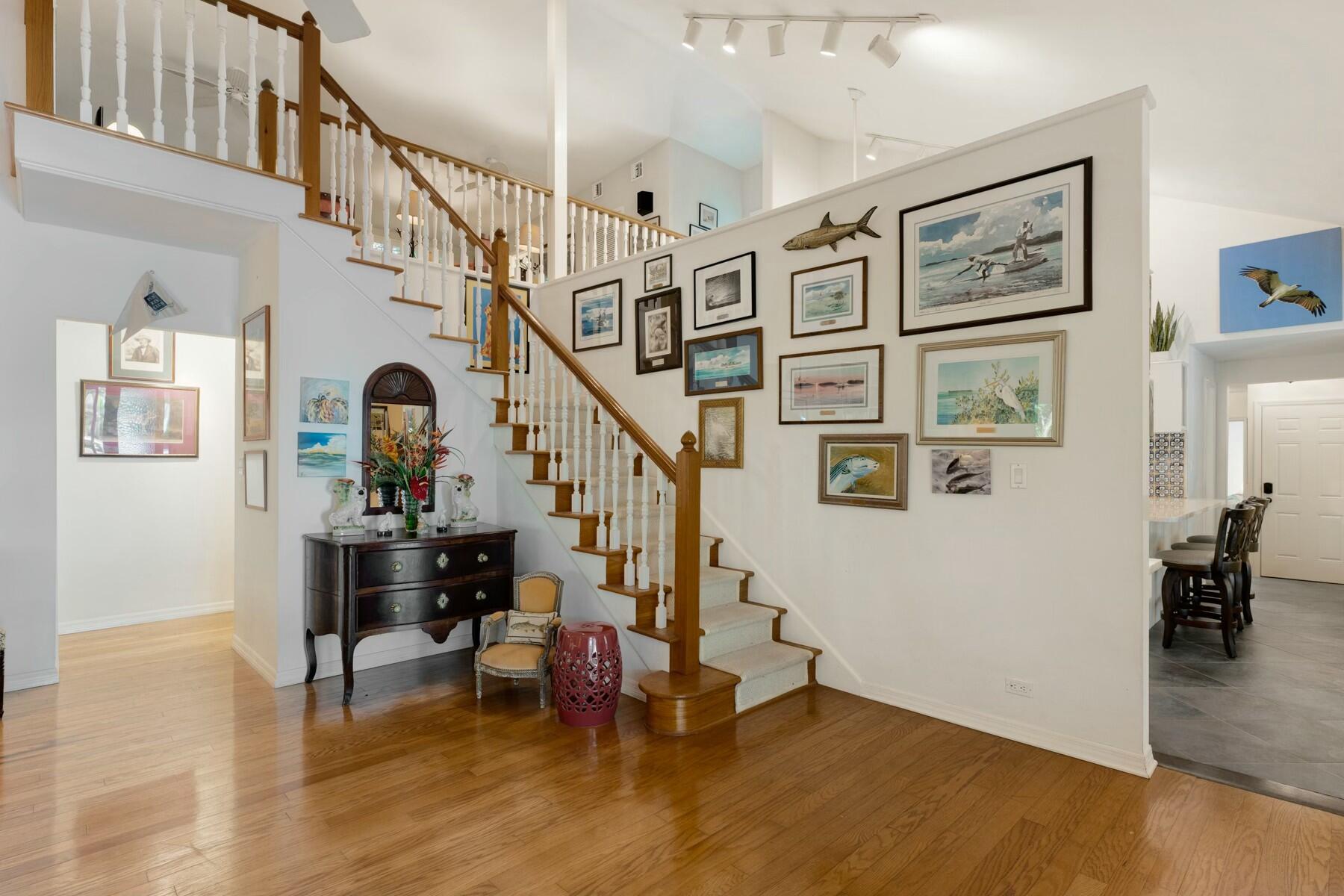 33 Pen Key Drive Islamorada, FL 33036 - Photo 38 of 60 a view of entryway and hall with wooden floor