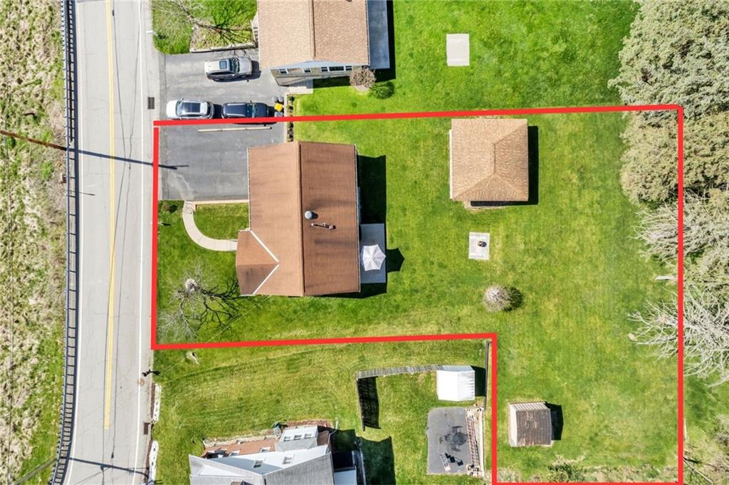 4426 Mt Troy Rd Extension Pittsburgh, PA 15214 - Photo 25 of 25 Lot lines are just an estimate as to where they are.