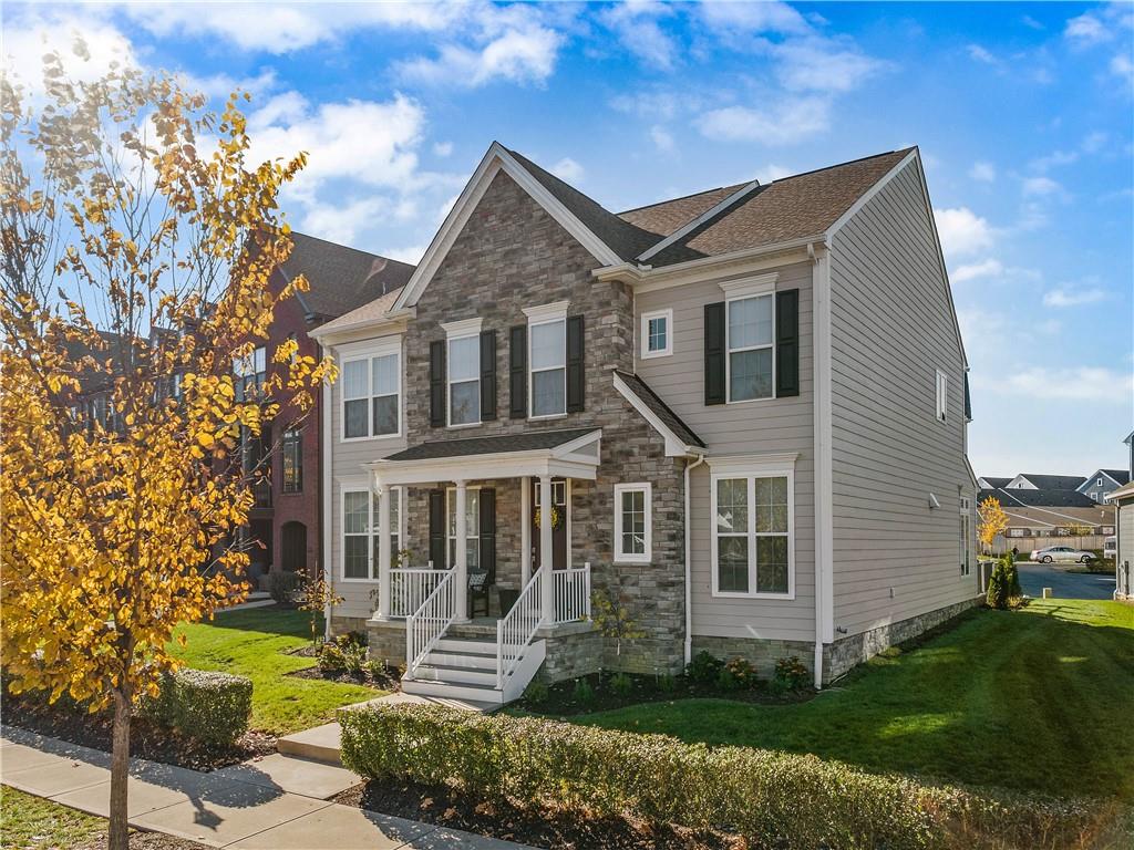 3061 Preston Way Bridgeville, PA 15017 - Photo 2 of 45 a front view of a house with garden