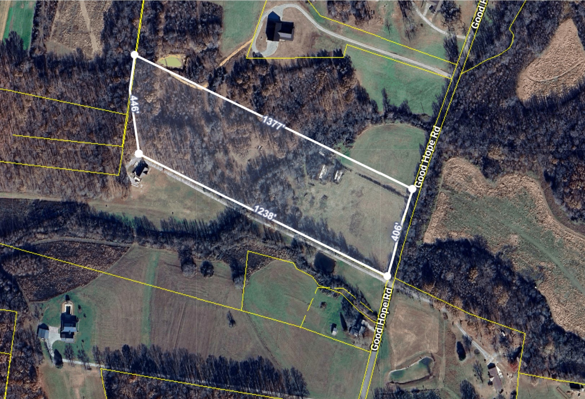 395 Good Hope Road Leoma, TN 38468 - Photo 20 of 21 a balcony with next to a road