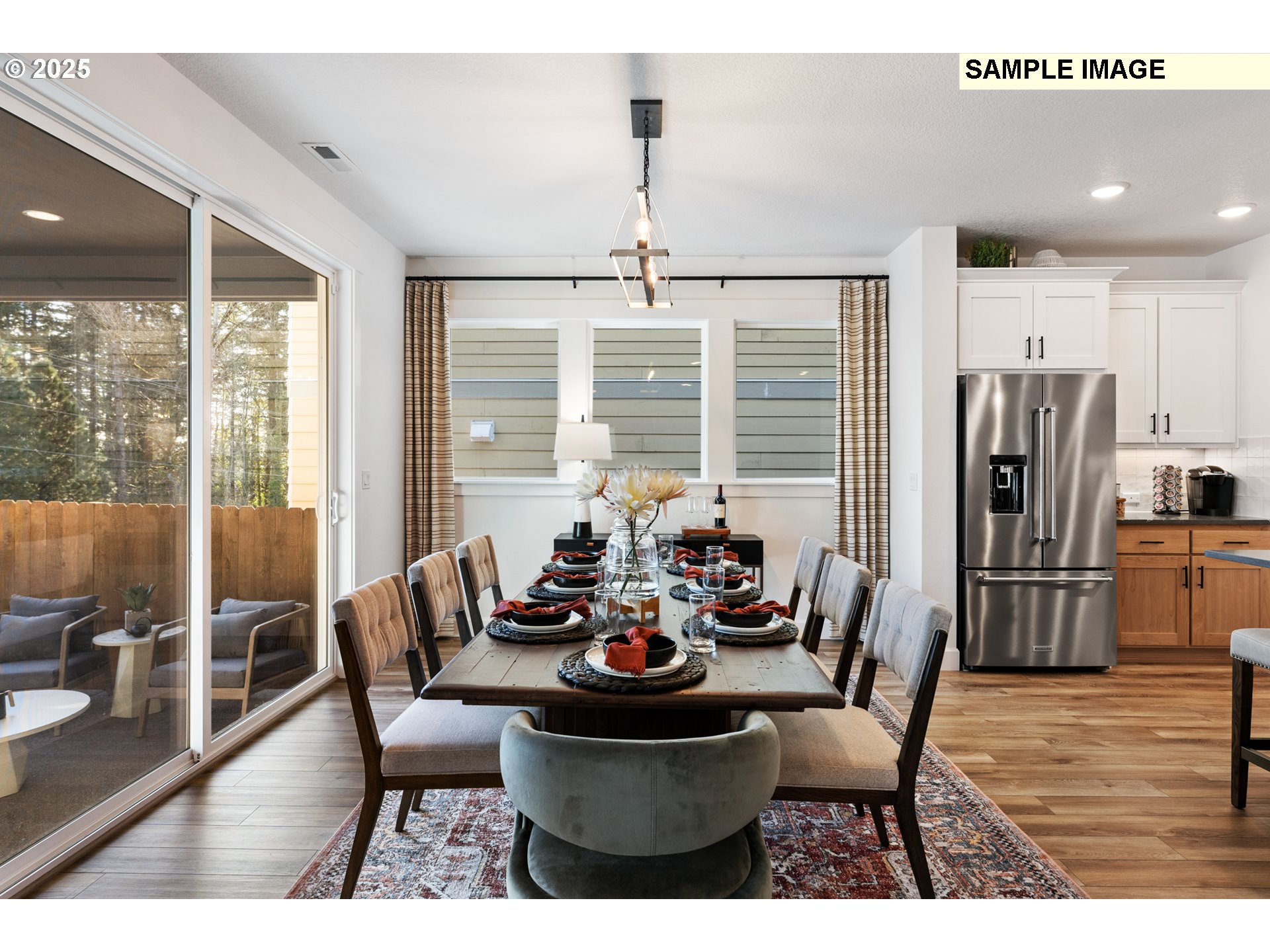 16502 Southwest Deer Terrace Durham, OR 97224 - Photo 17 of 42 a view of a dining room with furniture window and outside view