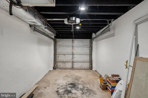 a view of storage and utility room