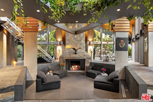 a car parked in front of building