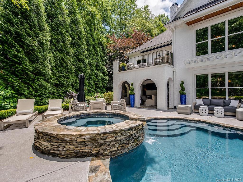 19506 Mary Ardrey Circle Cornelius, NC 28031 - Photo 27 of 36 a view of a house with swimming pool and sitting area