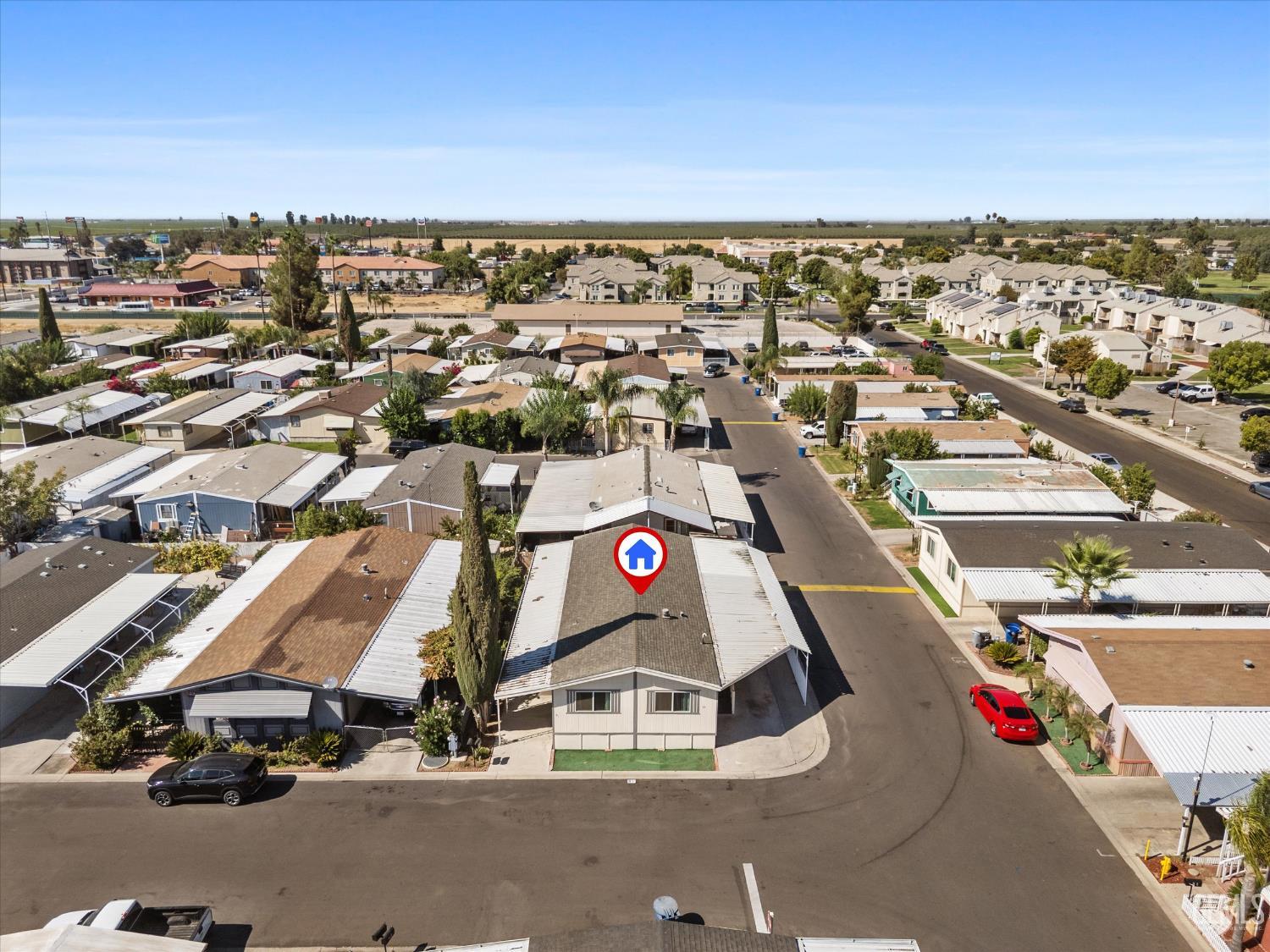 Undisclosed Address Delano, CA 93215 - Photo 39 of 43 an aerial view of residential building
