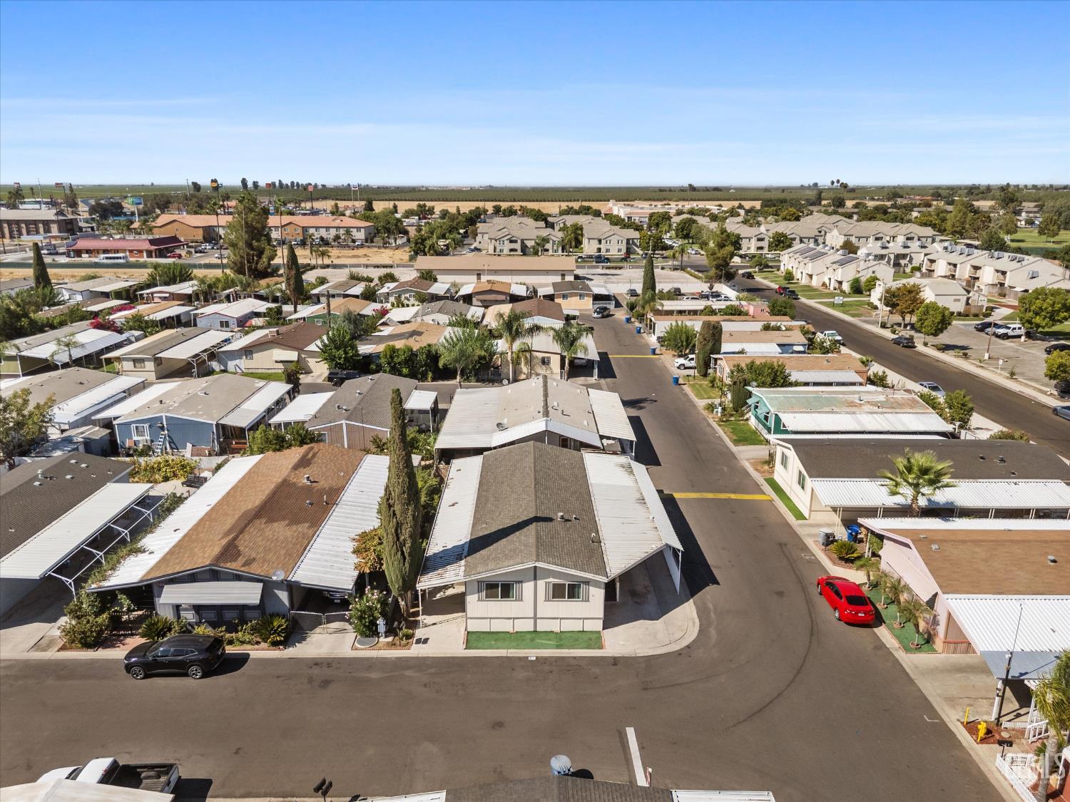 Undisclosed Address Delano, CA 93215 - Photo 41 of 43 an aerial view of residential houses with city view