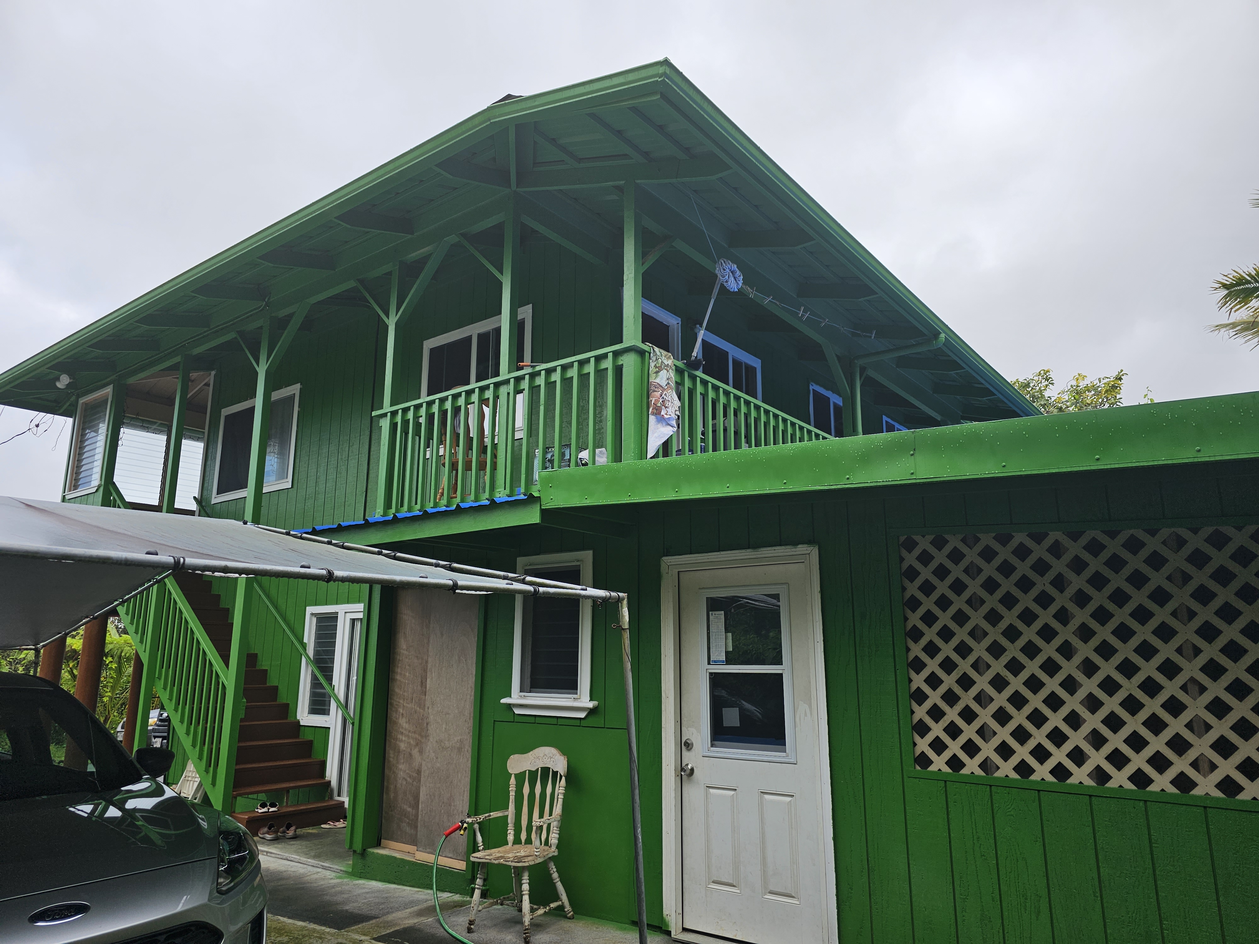 16-1754 Uhini Ana Road Pahoa, HI 96778 - Photo 2 of 21 a green building with outdoor space