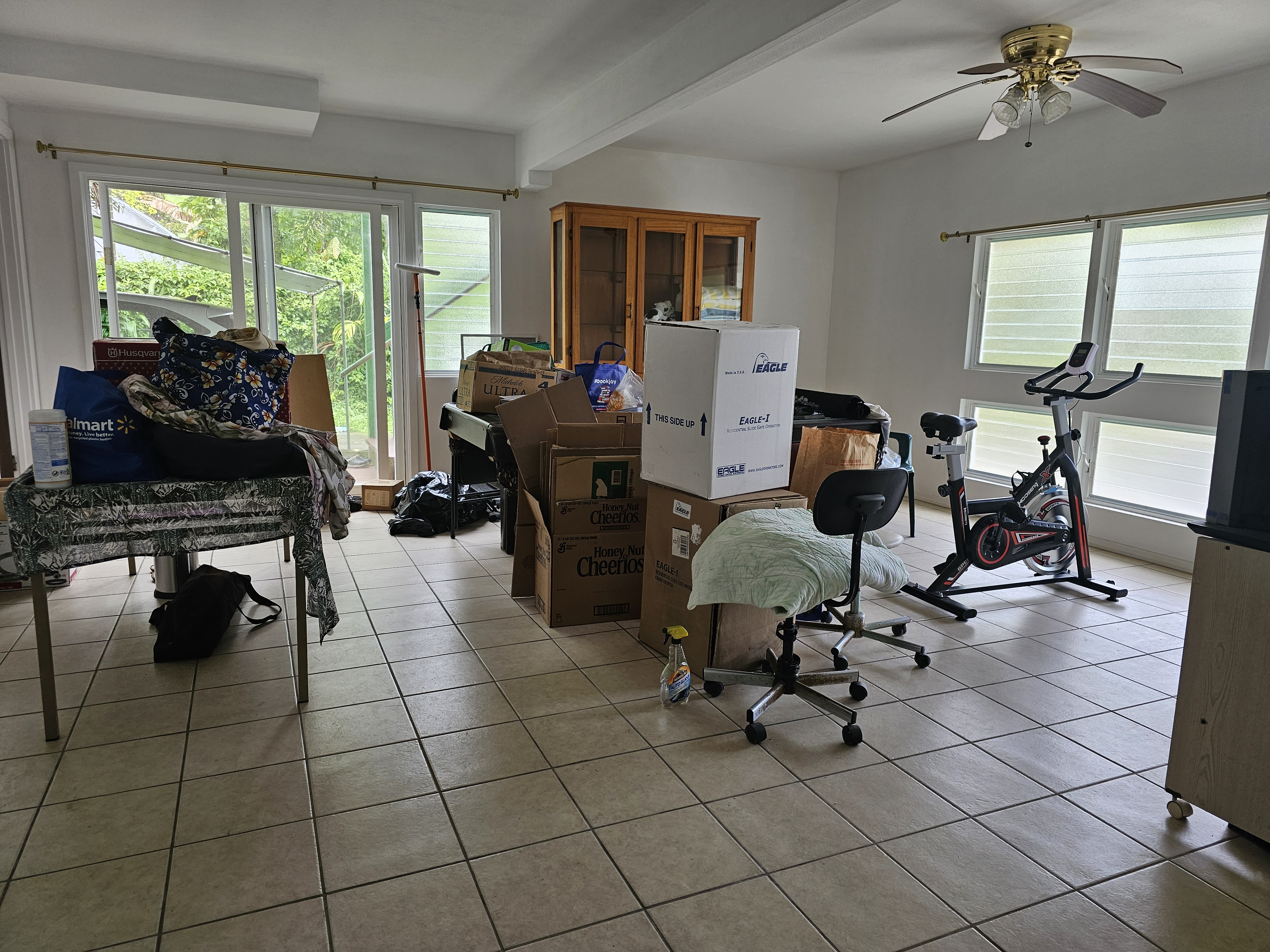 16-1754 Uhini Ana Road Pahoa, HI 96778 - Photo 5 of 21 a living room filled with furniture and a chandelier