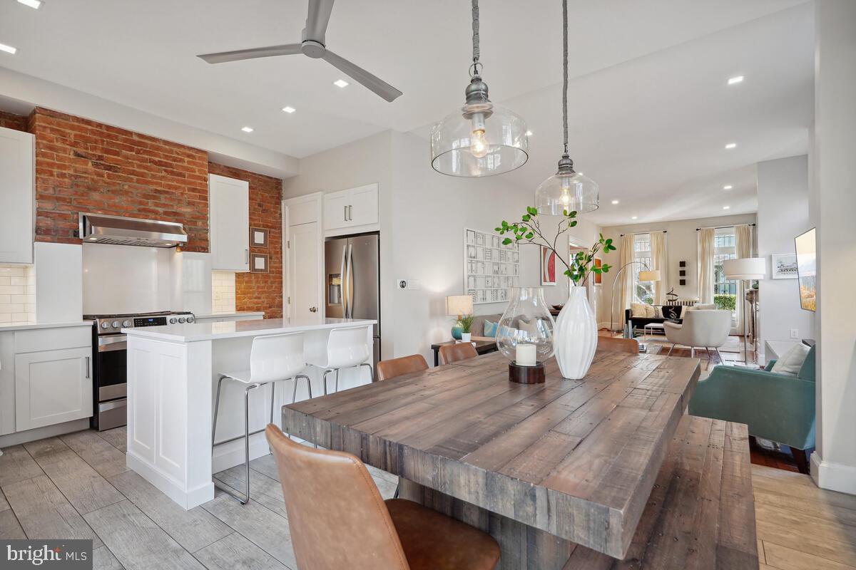 413 U Street Northwest Washington, DC 20001 - Photo 16 of 67 View from dining room