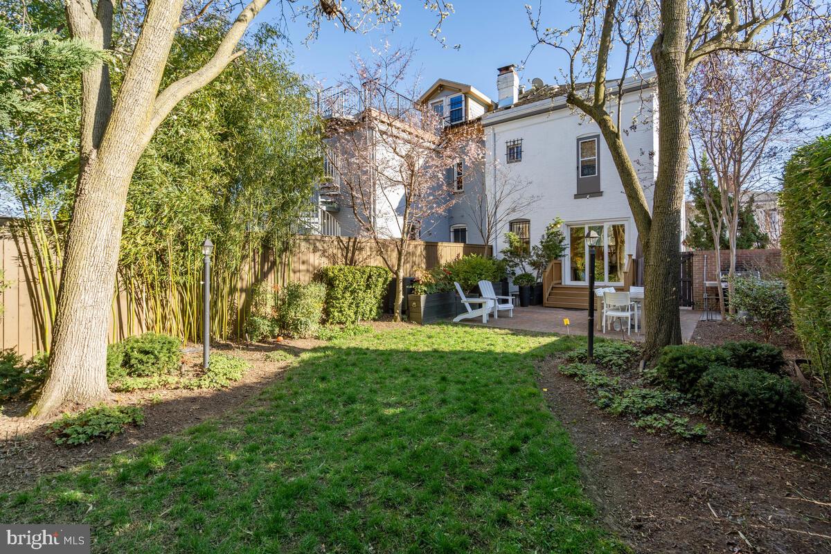 413 U Street Northwest Washington, DC 20001 - Photo 49 of 67 Landscaped backyard