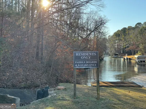 a view of a street with sitting area