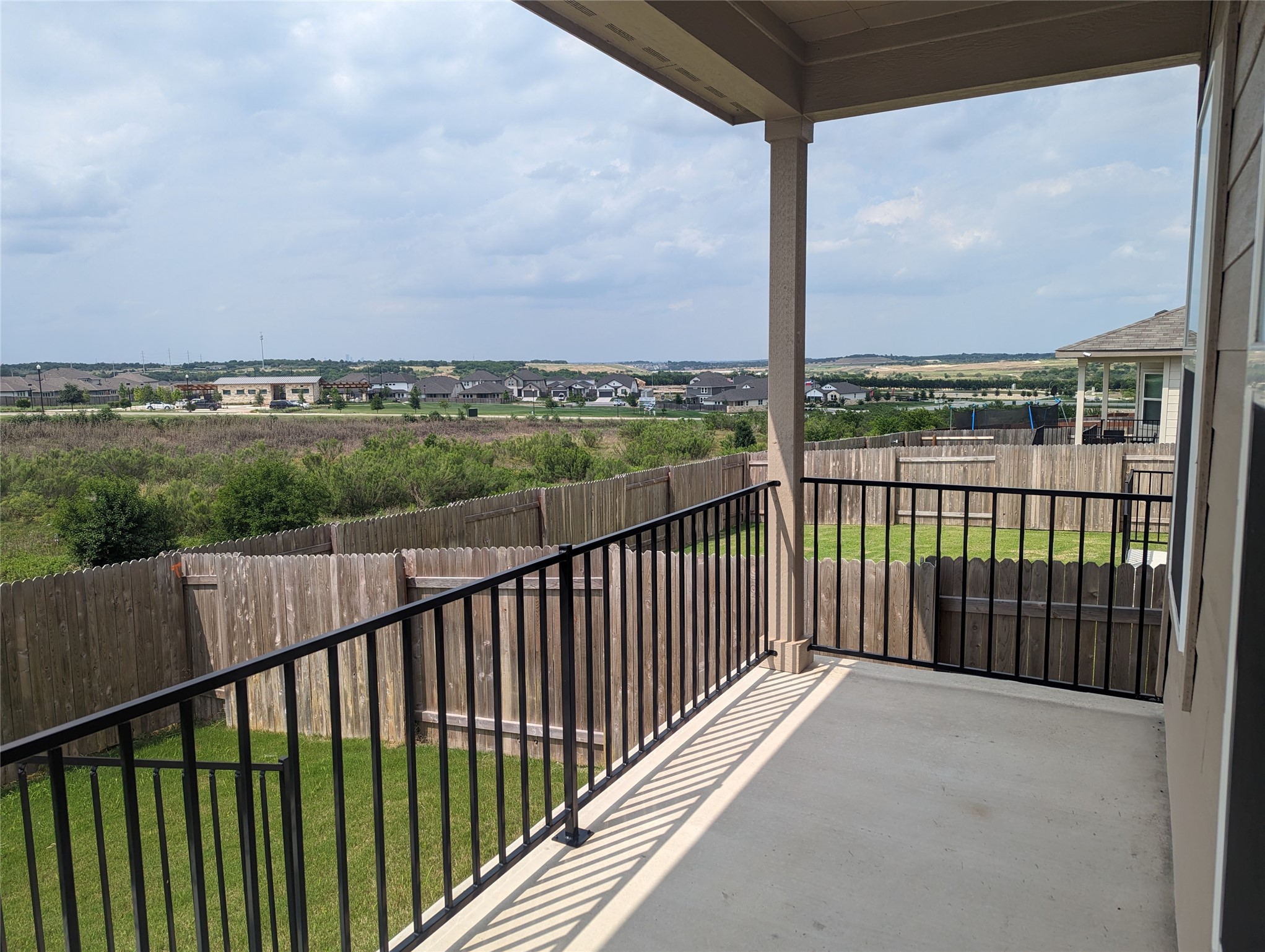6400 Rounded Pebble Lane Buda, TX 78610 - Photo 24 of 34 a view of a balcony with city view