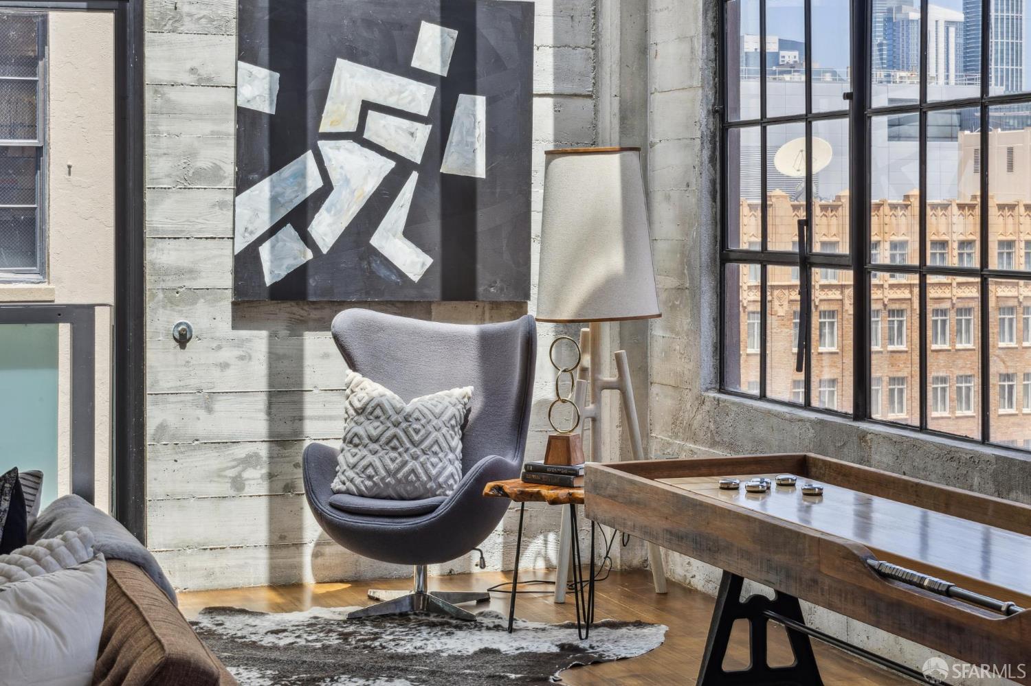 6 Mint Plaza, Unit 900A San Francisco, CA 94103 - Photo 15 of 55 a room with furniture and a window