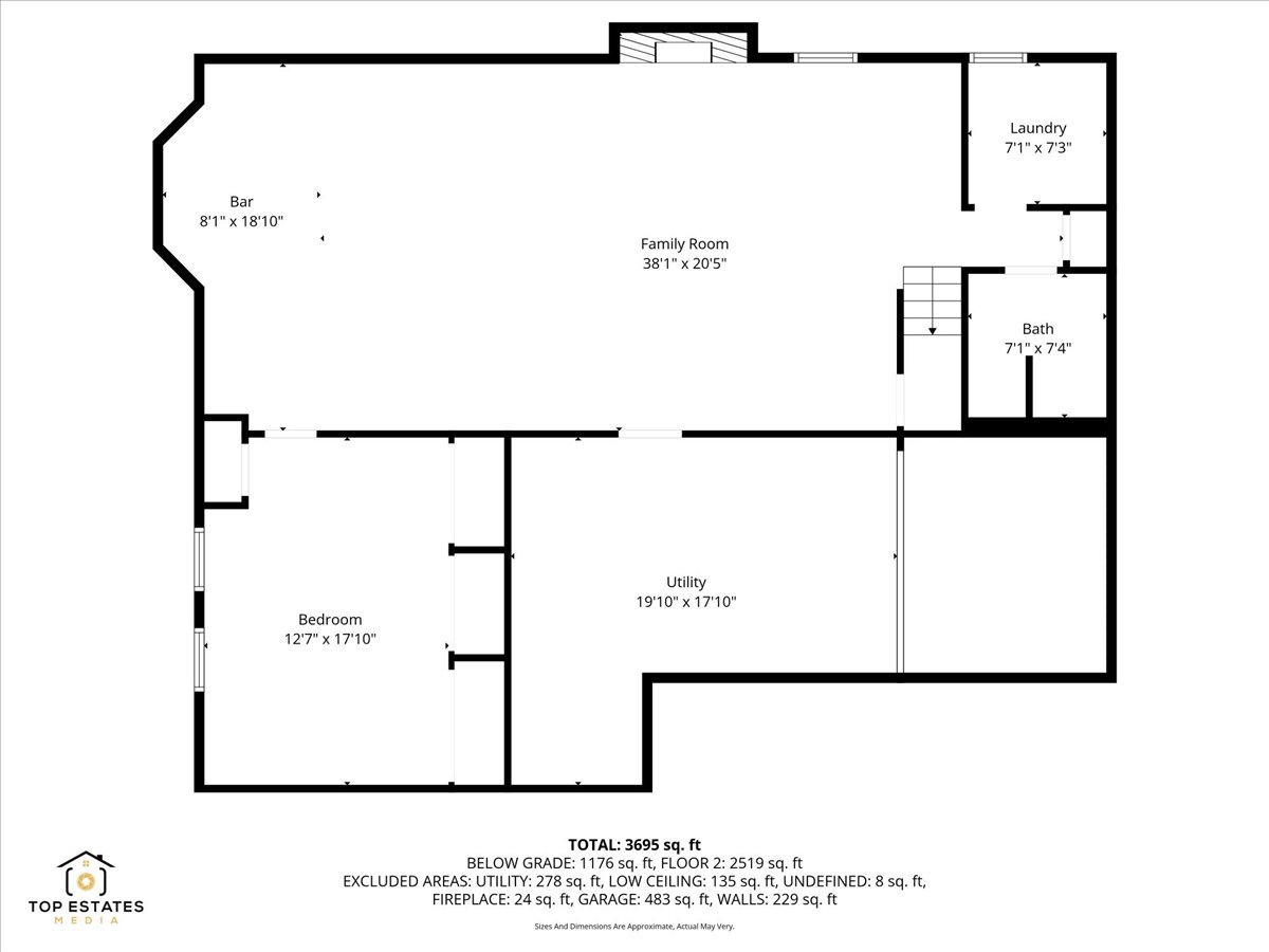 703 Newcastle Lane Prospect Heights, IL 60070 - Photo 43 of 45 a picture of a refrigerator with a white wall