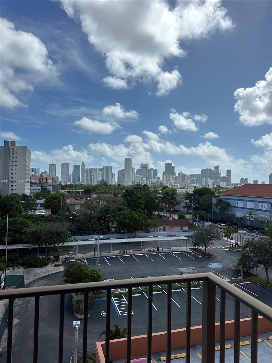 199 Southwest 12th Avenue, Unit 519B Miami, FL 33130 - Photo 3 of 25 a city view from a balcony
