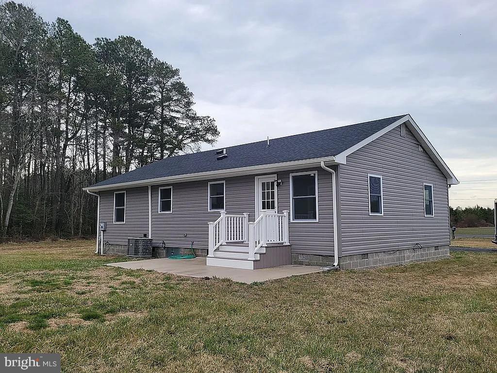 7121 Cedartown Road Snow Hill, MD 21863 - Photo 2 of 2 Back of house with patio