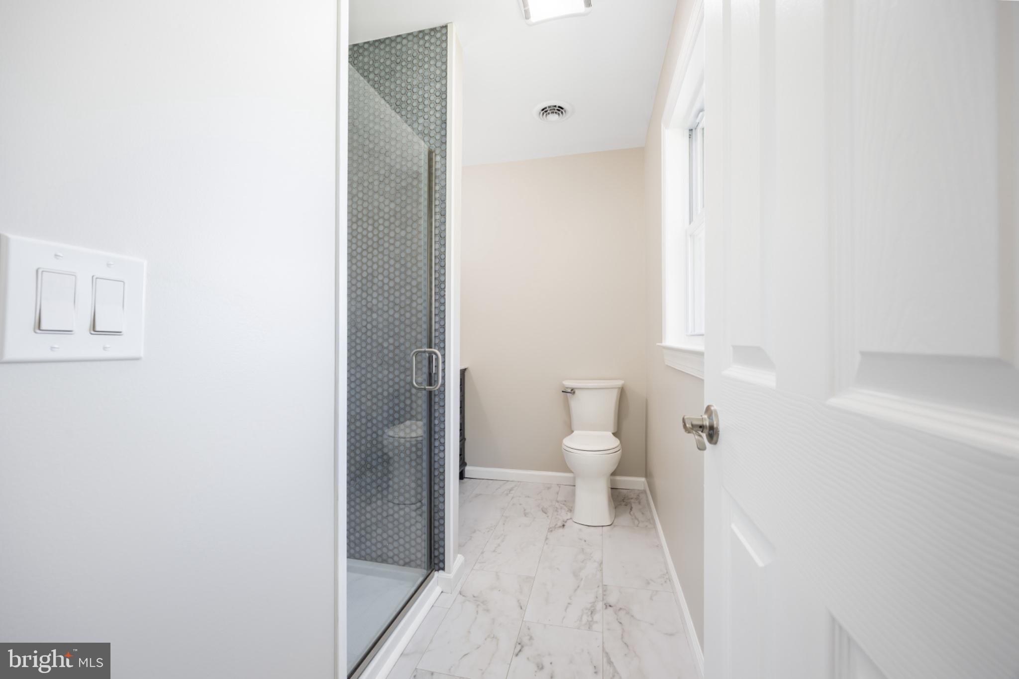 7121 Cedartown Road Snow Hill, MD 21863 - Photo 38 of 52 a bathroom with a toilet and a shower