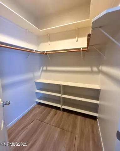 a view of walk in closet