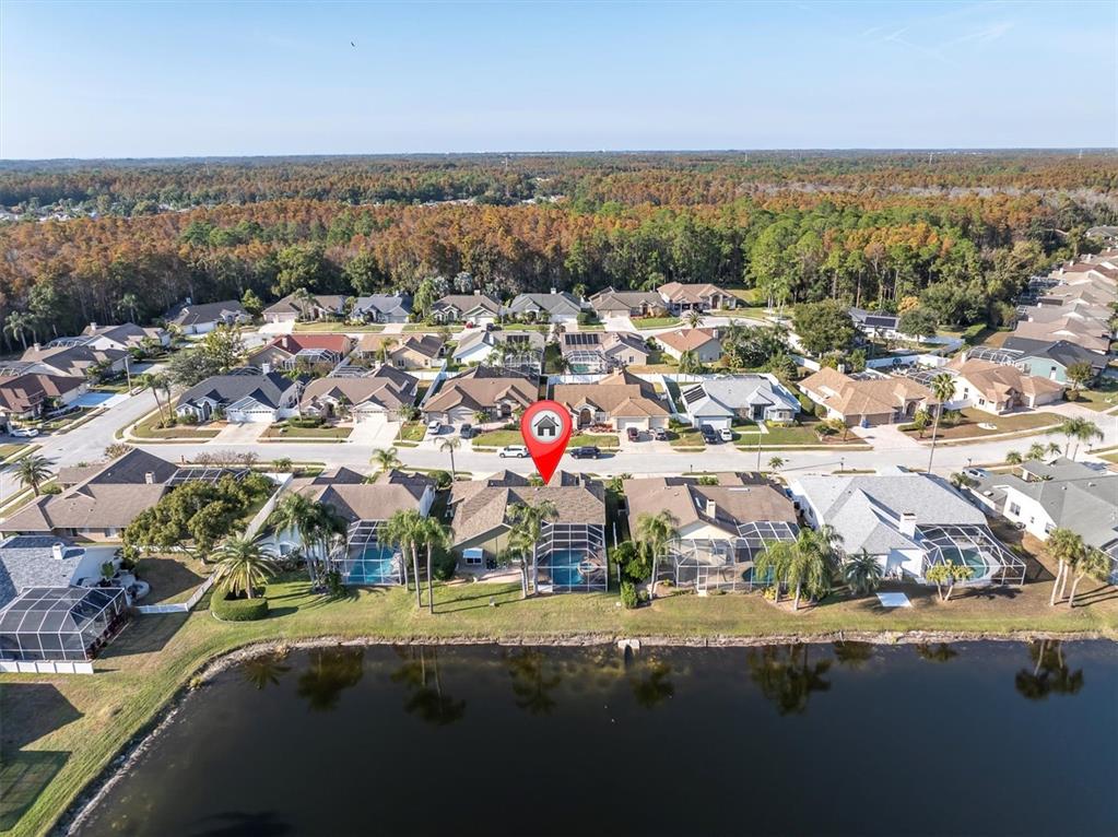 1226 Hoversham Drive New Port Richey, FL 34655 - Photo 7 of 41 an aerial view of residential building and ocean