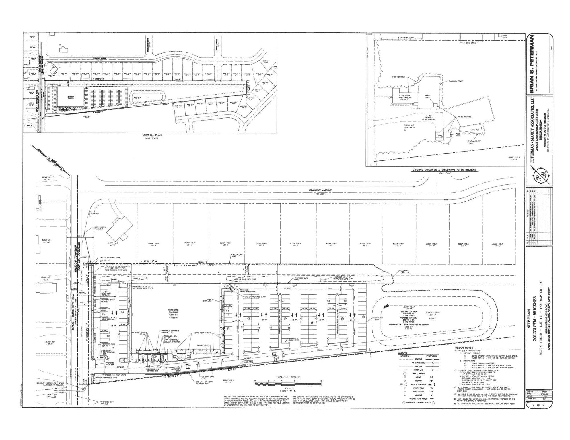 251 Berlin - Cross Keys Road Berlin, NJ 08009 - Photo 3 of 3 Plot Plan