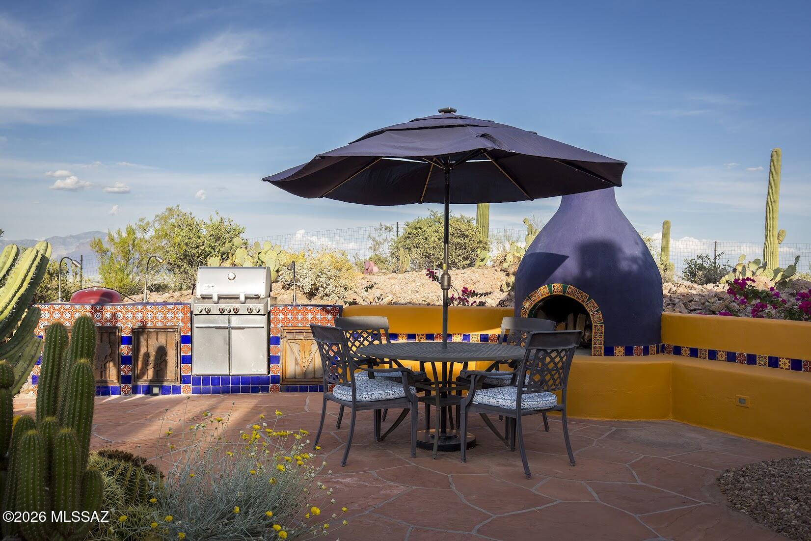 4811 North El Adobe Ranch Road Tucson, AZ 85745 - Photo 21 of 45 OUTSIDE KITCHEN