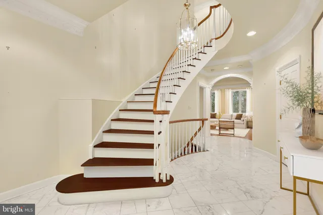 a view of entryway and hall