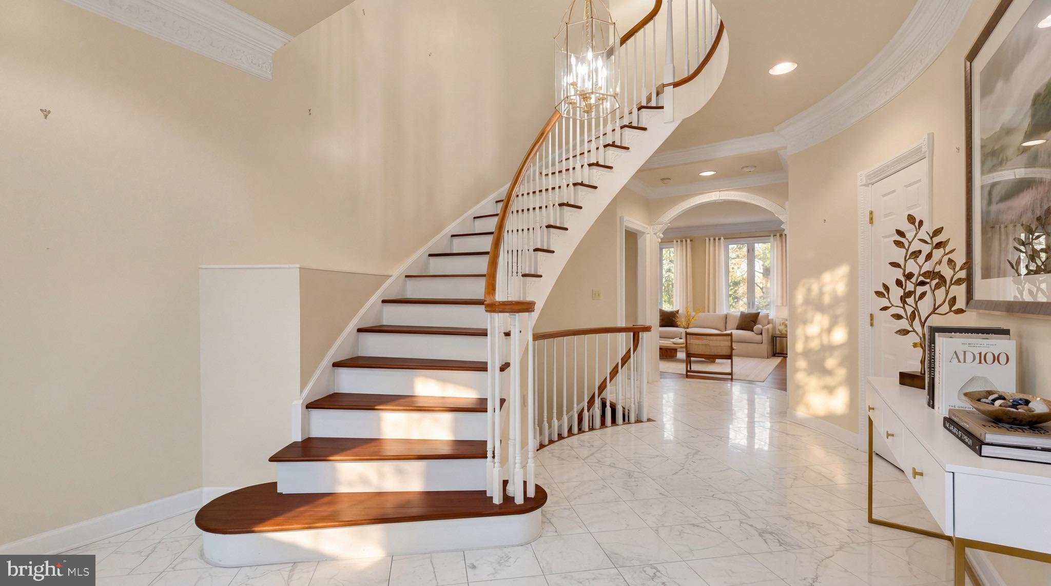 4813 Kemble Place Northwest Washington, DC 20007 - Photo 3 of 18 a view of entryway and hall