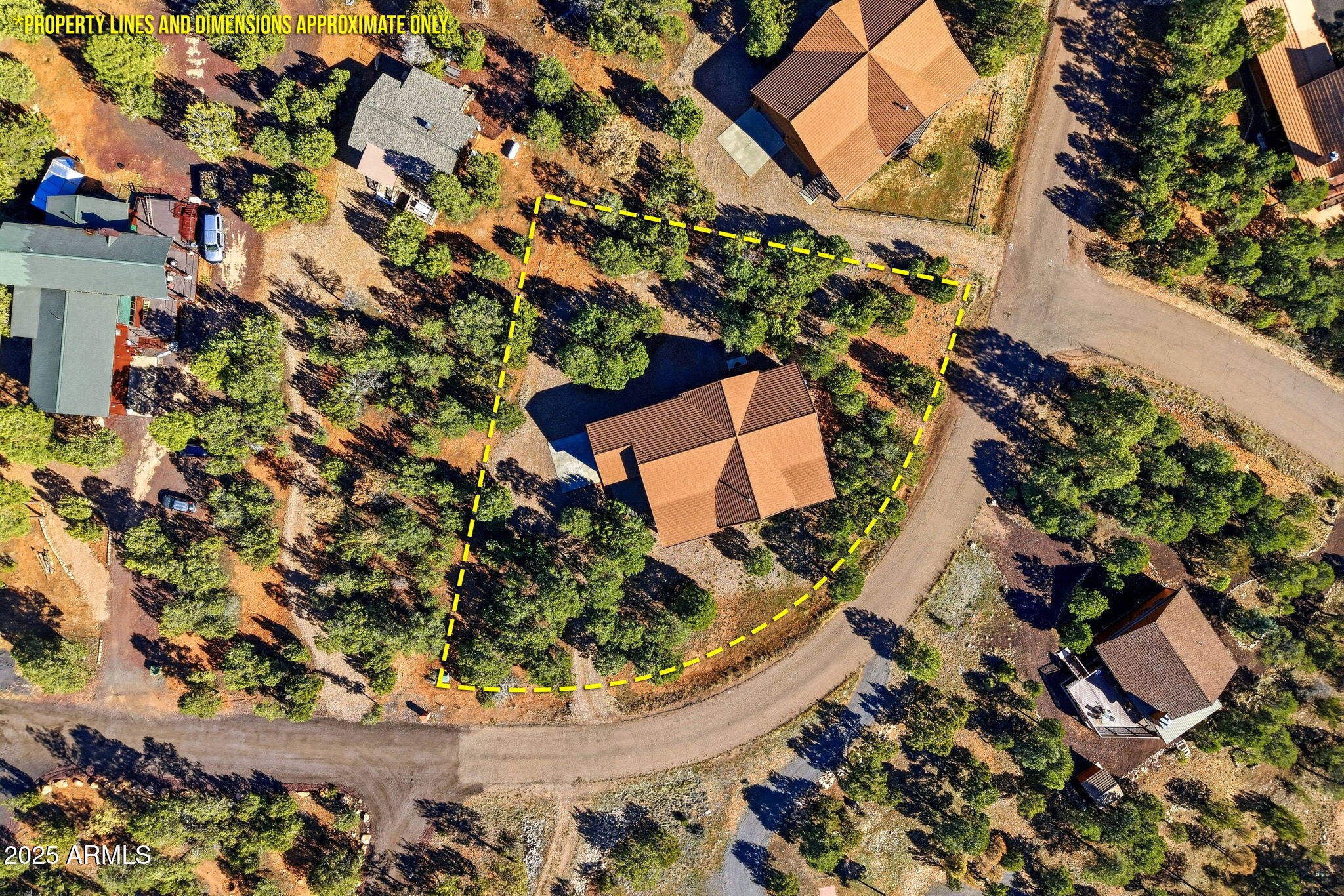 2276 Thunderbird Way Overgaard, AZ 85933 - Photo 31 of 41 view of a house with a yard and sitting area