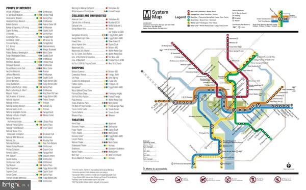 6101 Edsall Road, Unit 312 Alexandria, VA 22304 - Photo 66 of 78 Metro System Map: Navigate with Ease