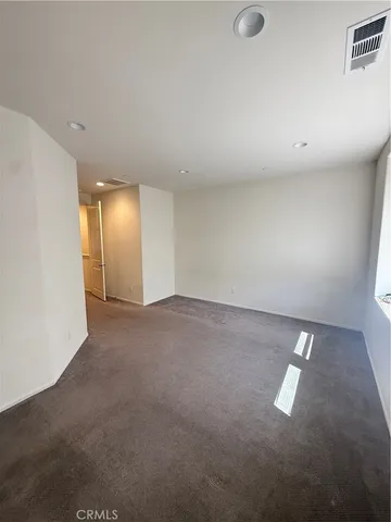 a view of empty room