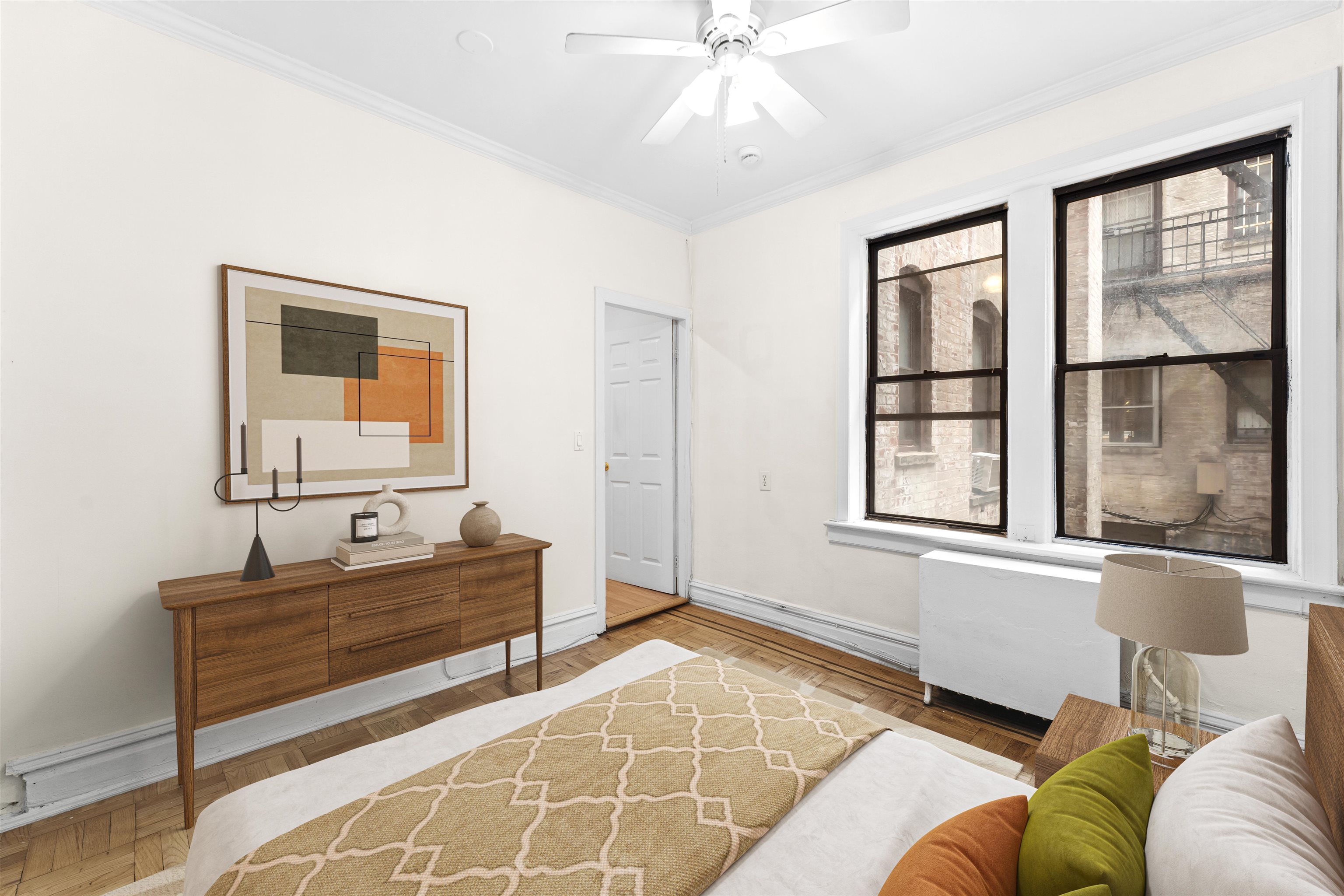 35-39 51st Street, Unit A4 Weehawken, NJ 07086 - Photo 12 of 16 a living room with furniture and windows