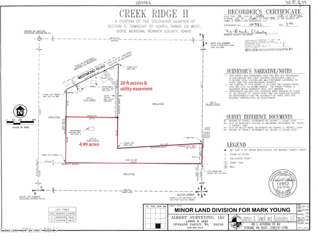 $224,900 | Nka Westmond Road, Sagle, ID 83860