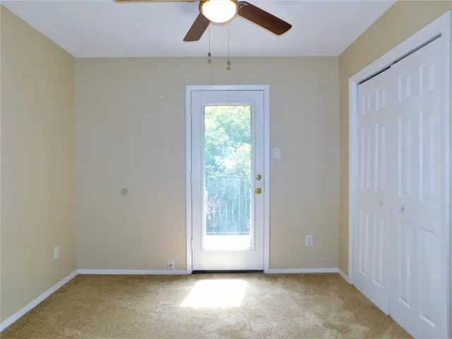 a view of room with window