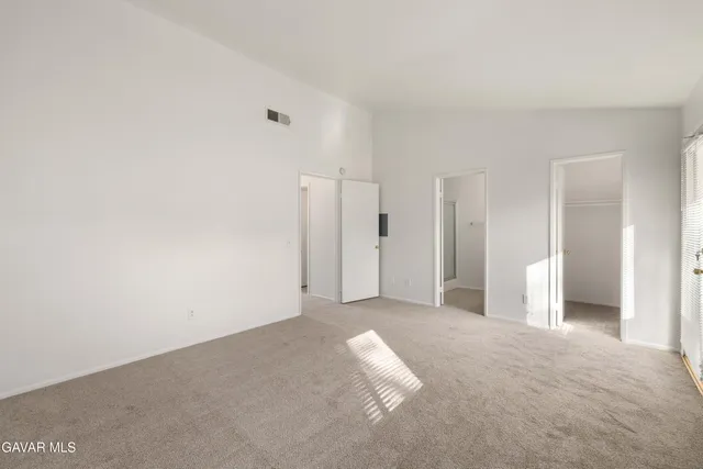 a view of empty room