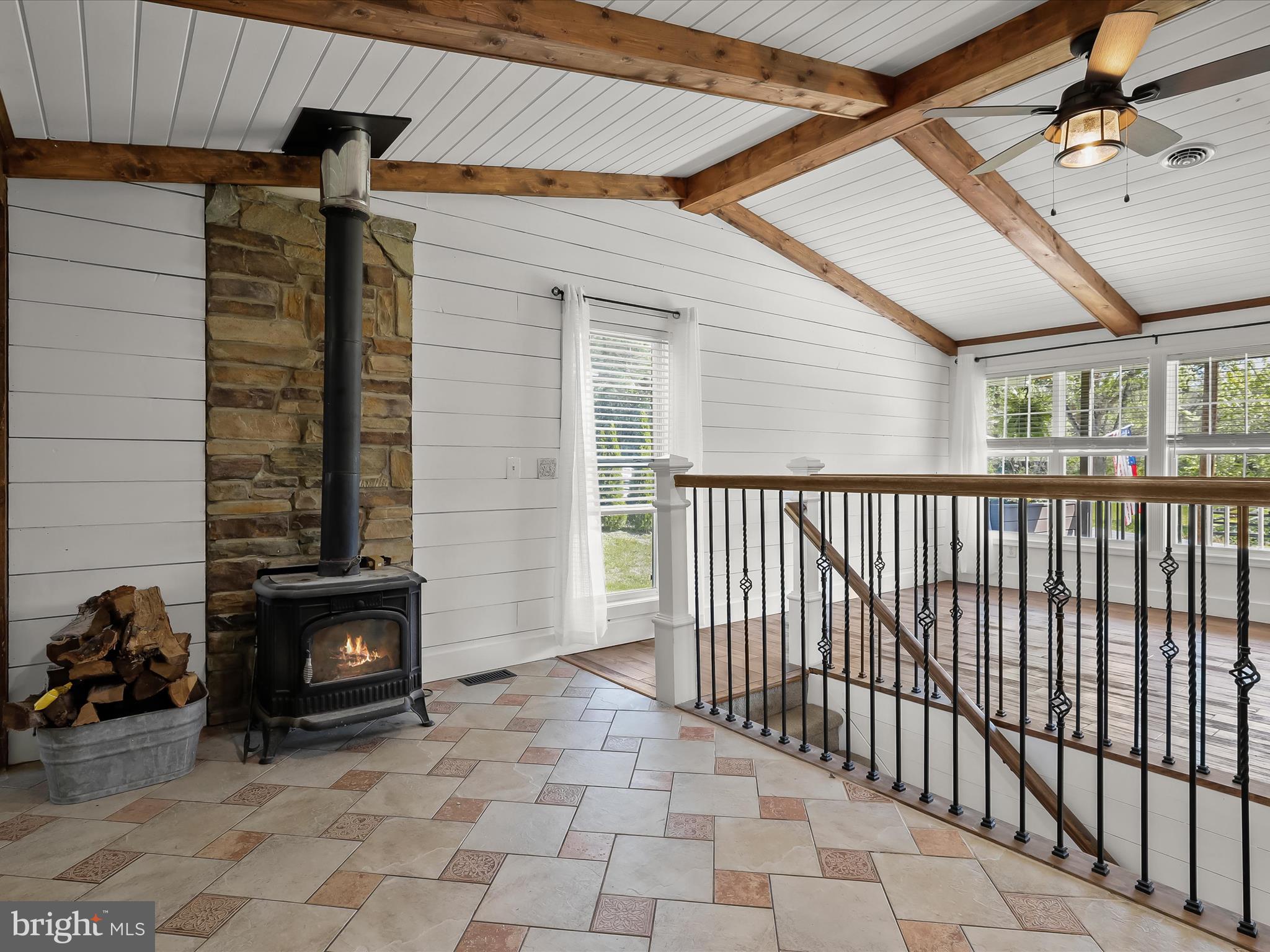 1208 Joppa Road Joppa, MD 21085 - Photo 53 of 54 a view of a porch with furniture and floor to ceiling window