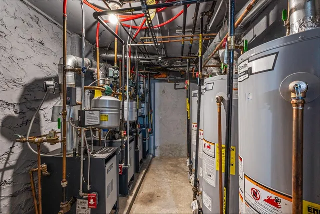 a view of storage and utility room