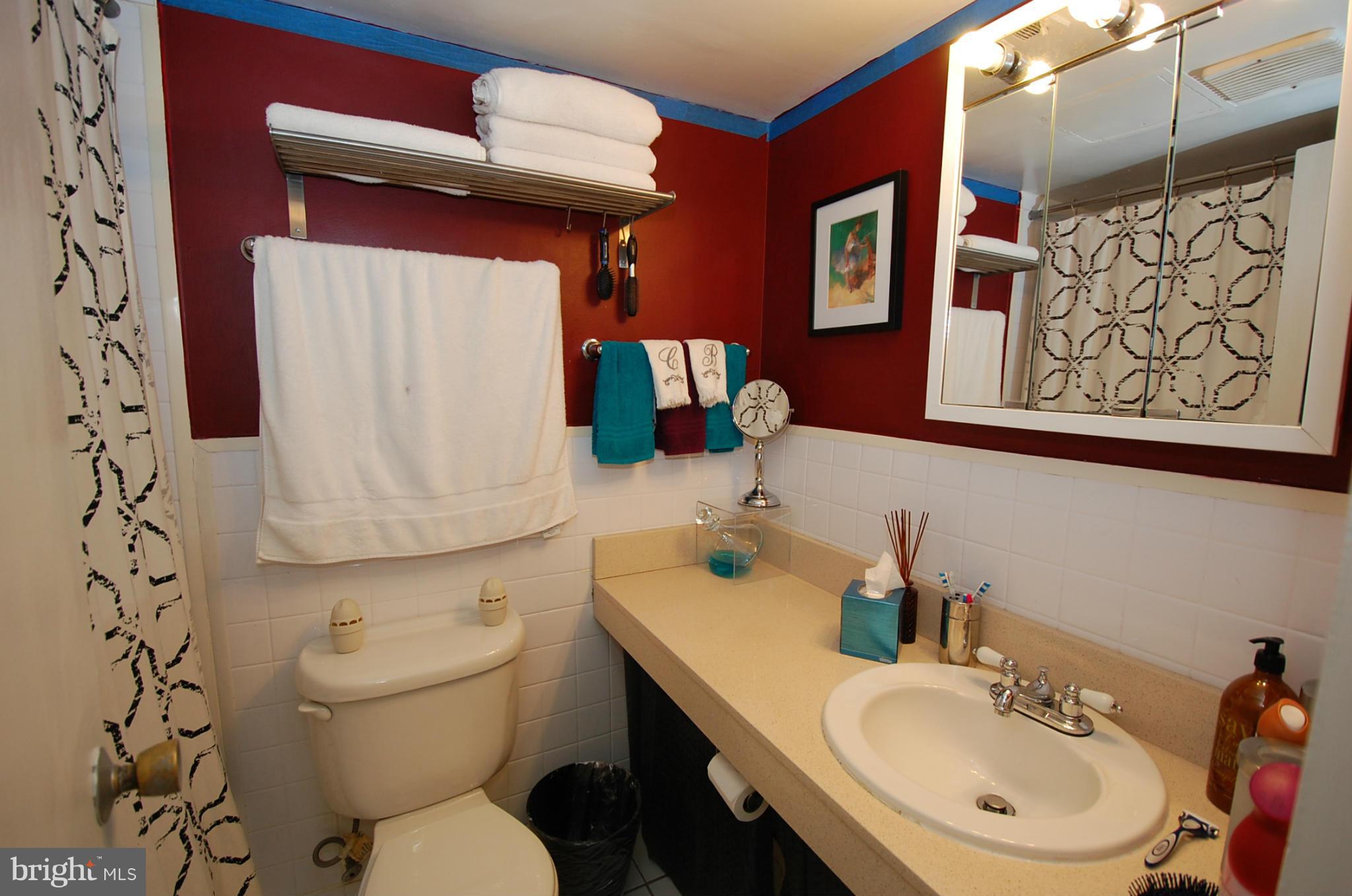3932 Bel Pre Road, Unit 2 Silver Spring, MD 20906 - Photo 5 of 16 a bathroom with a sink toilet and shower