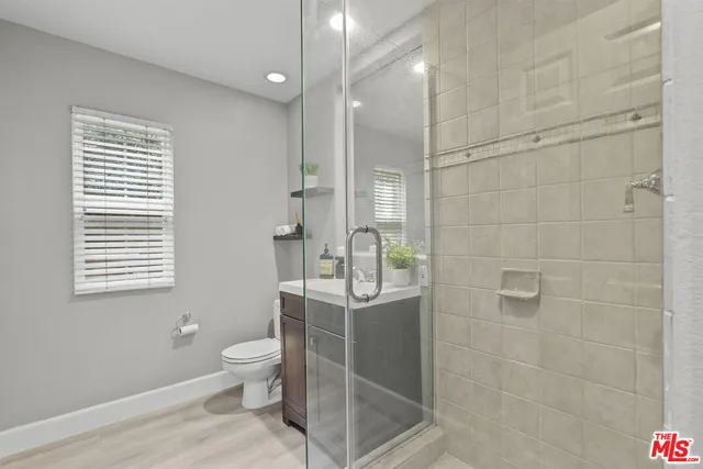 a view of outdoor space with deck and green space