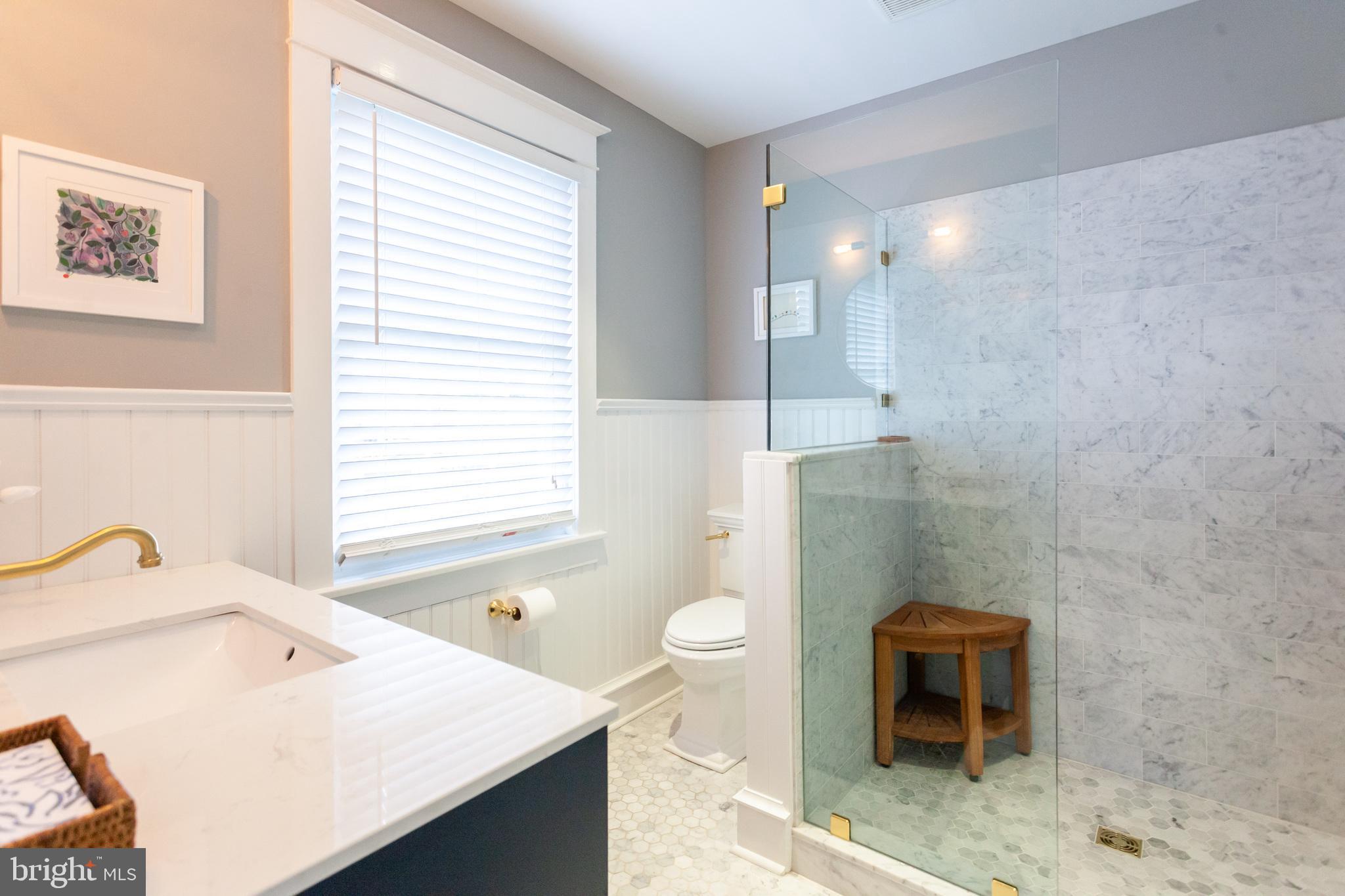 20 Moreland Road Paoli, PA 19301 - Photo 16 of 30 a bathroom with a sink toilet and shower